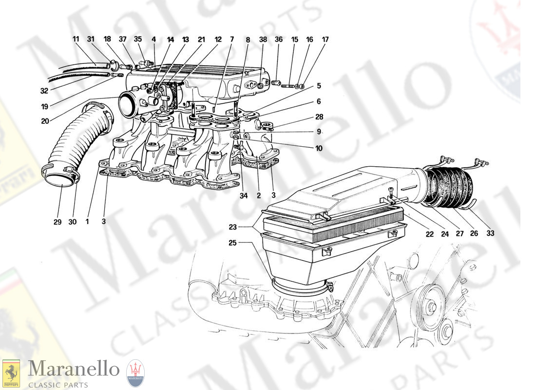 016 - Air Intake And Manifolds