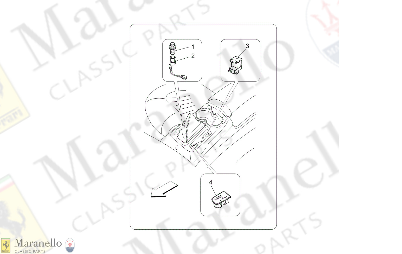 08.51 - 1 - 0851 - 1 Centre Console Devices