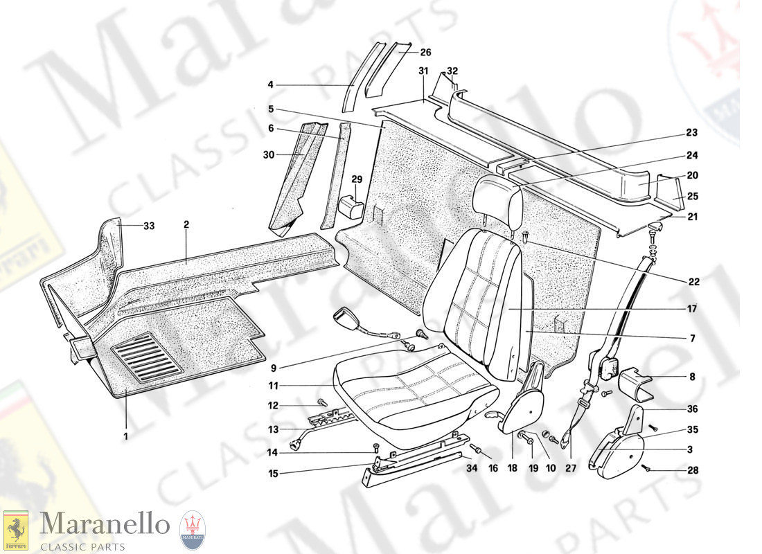 119 - Interior Trim, Accessories And Seats