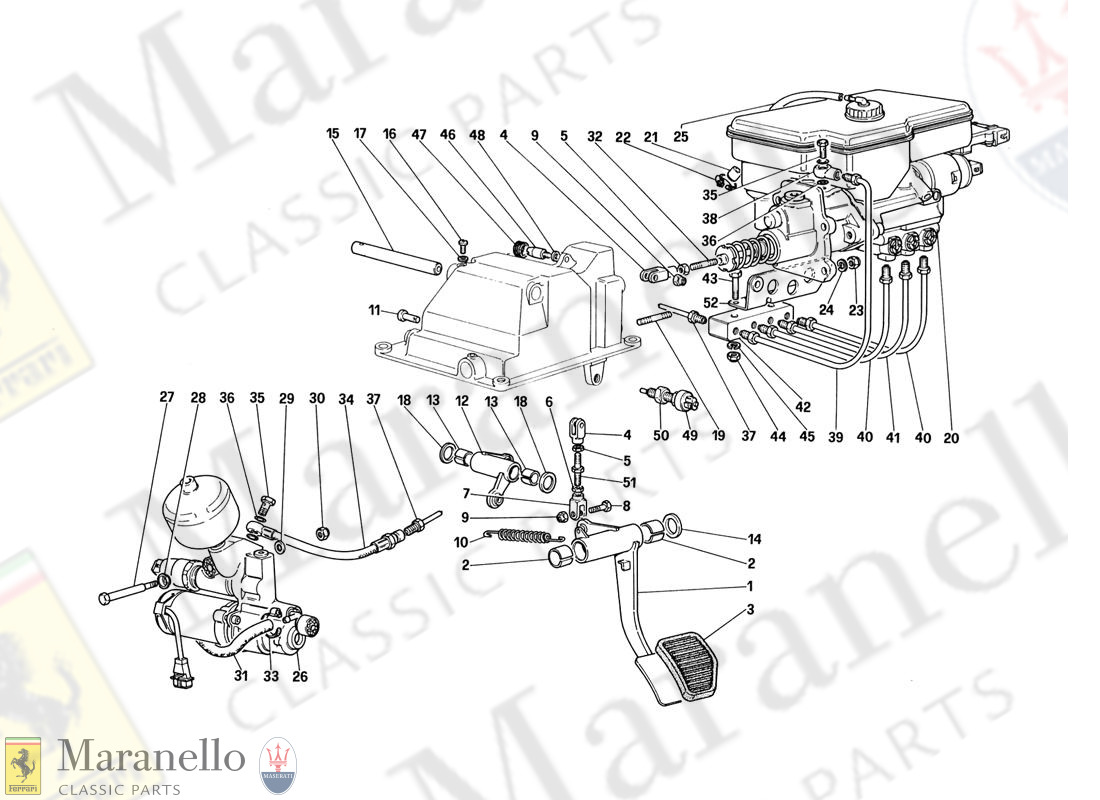 034 - Brake Hydraulic System (For Car With Antiskid System)