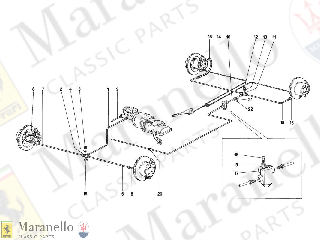 036 - Brake System (For Car Without Antiskid System)