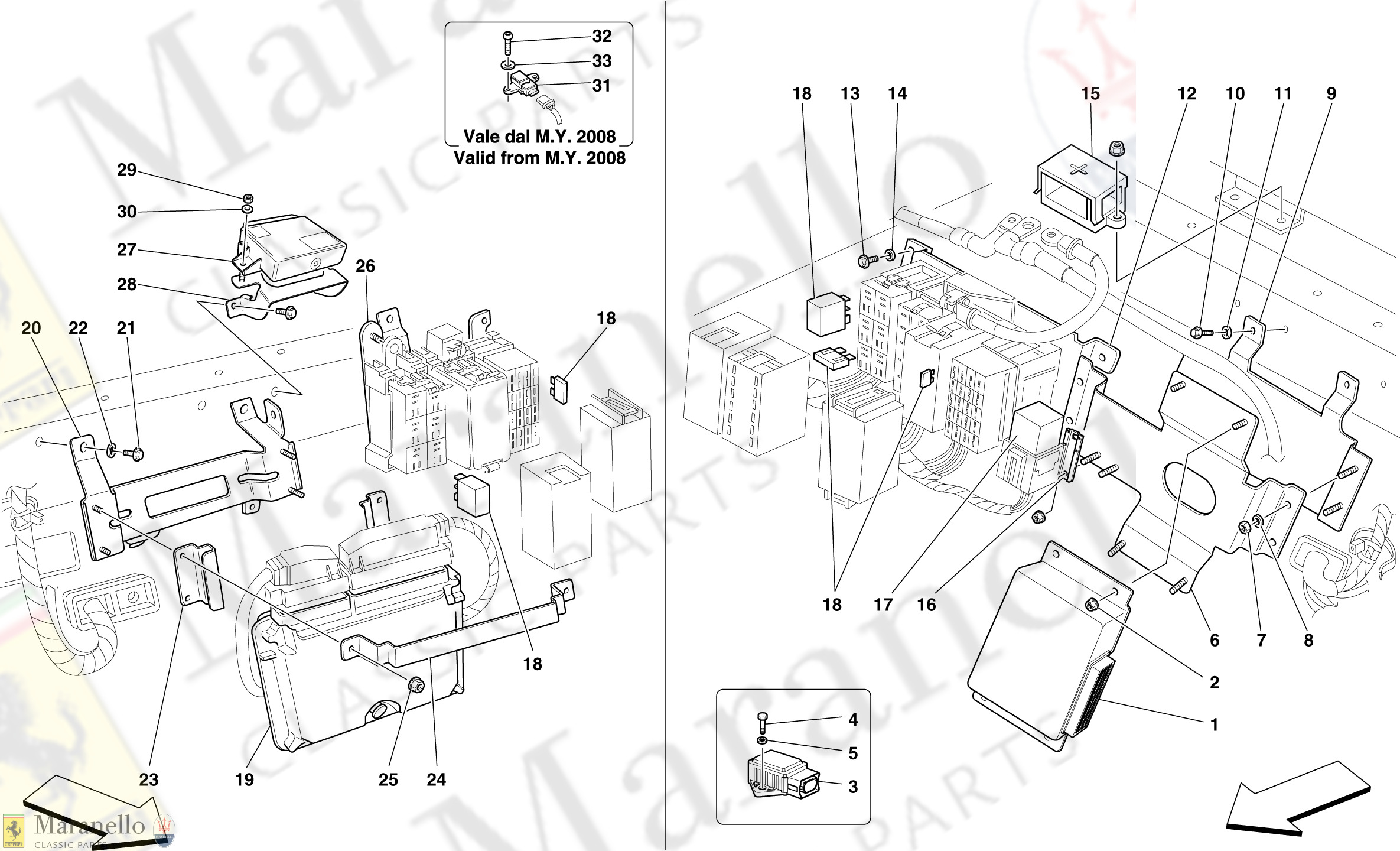 146 - Rear Passenger Compartment Ecus