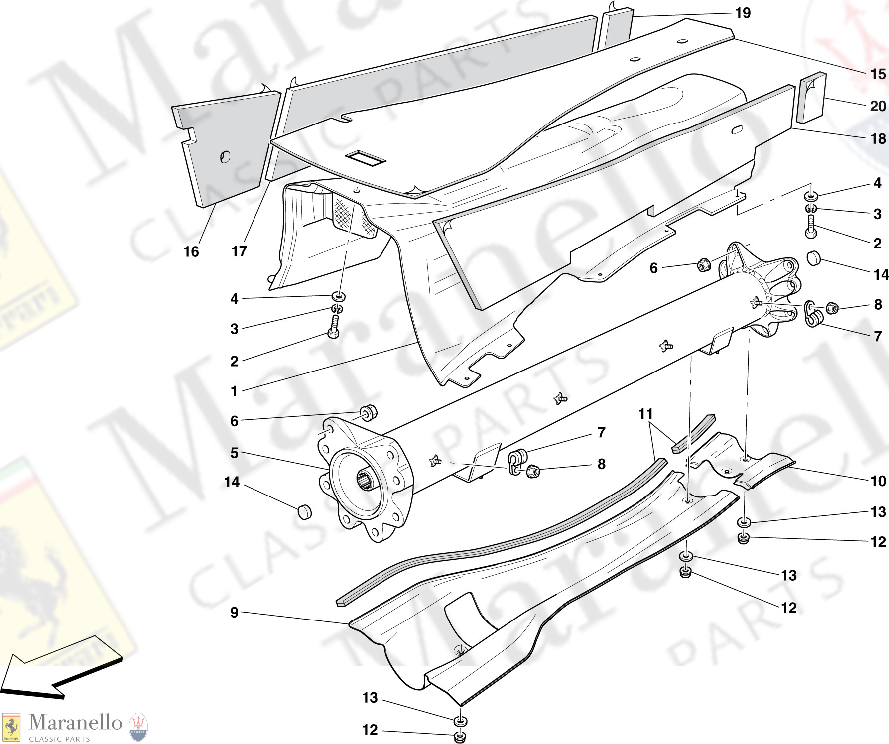 038 - Engine/Gearbox Connector Pipe And Insulation