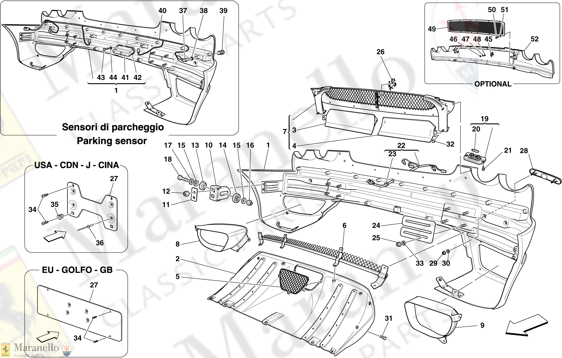 127 - Rear Bumper