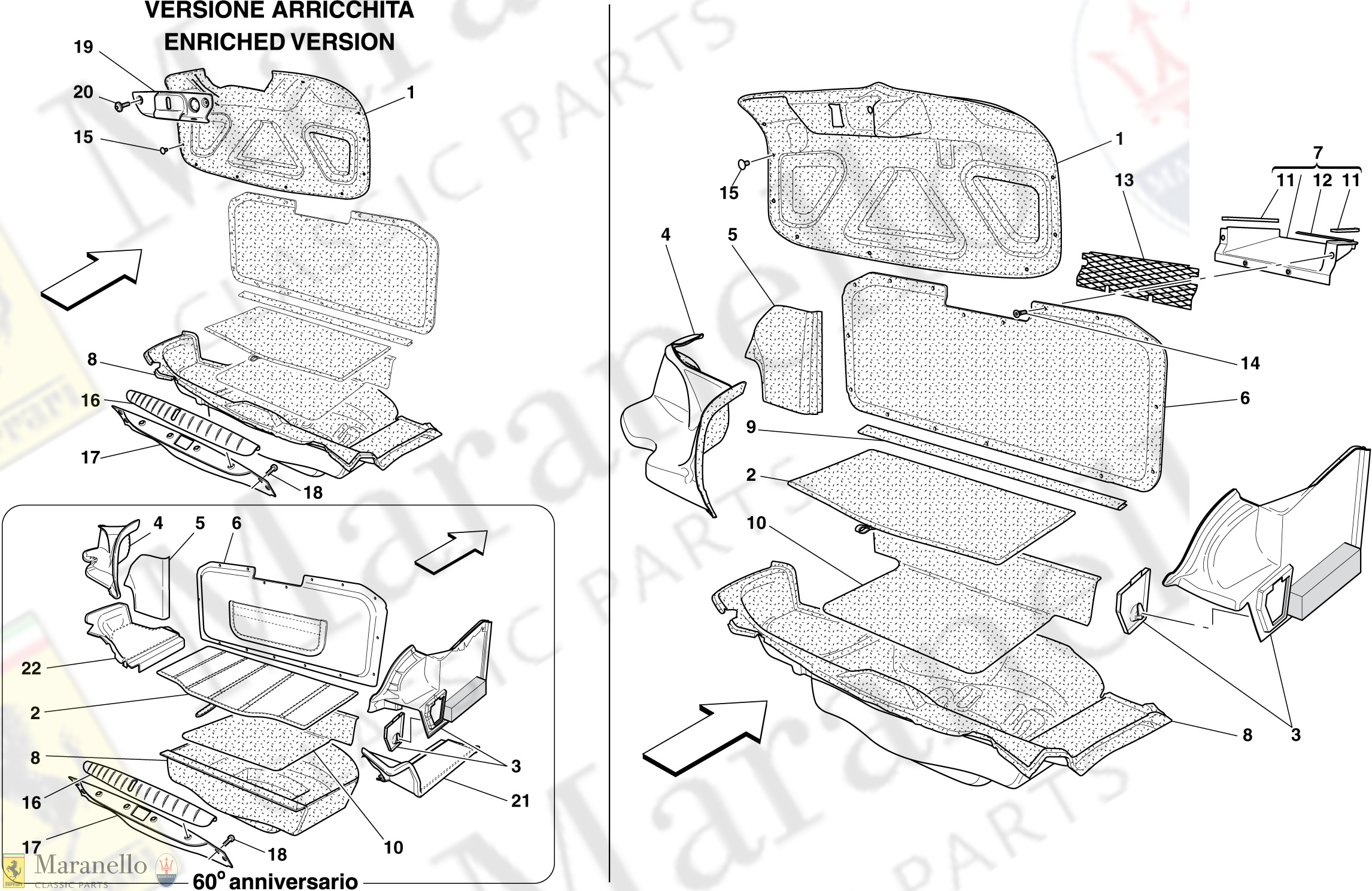 113 - Luggage Compartment Trim