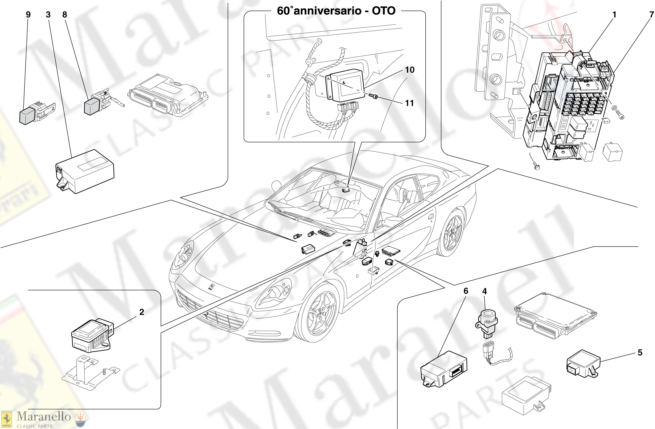 134 - Passenger Compartment Ecus