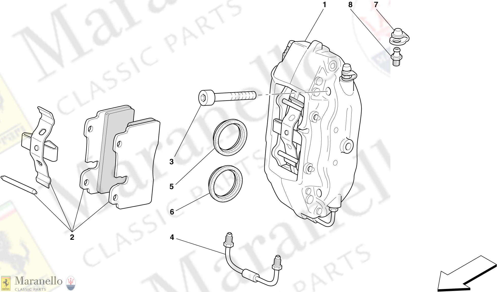 048 - Rear Brake Calliper