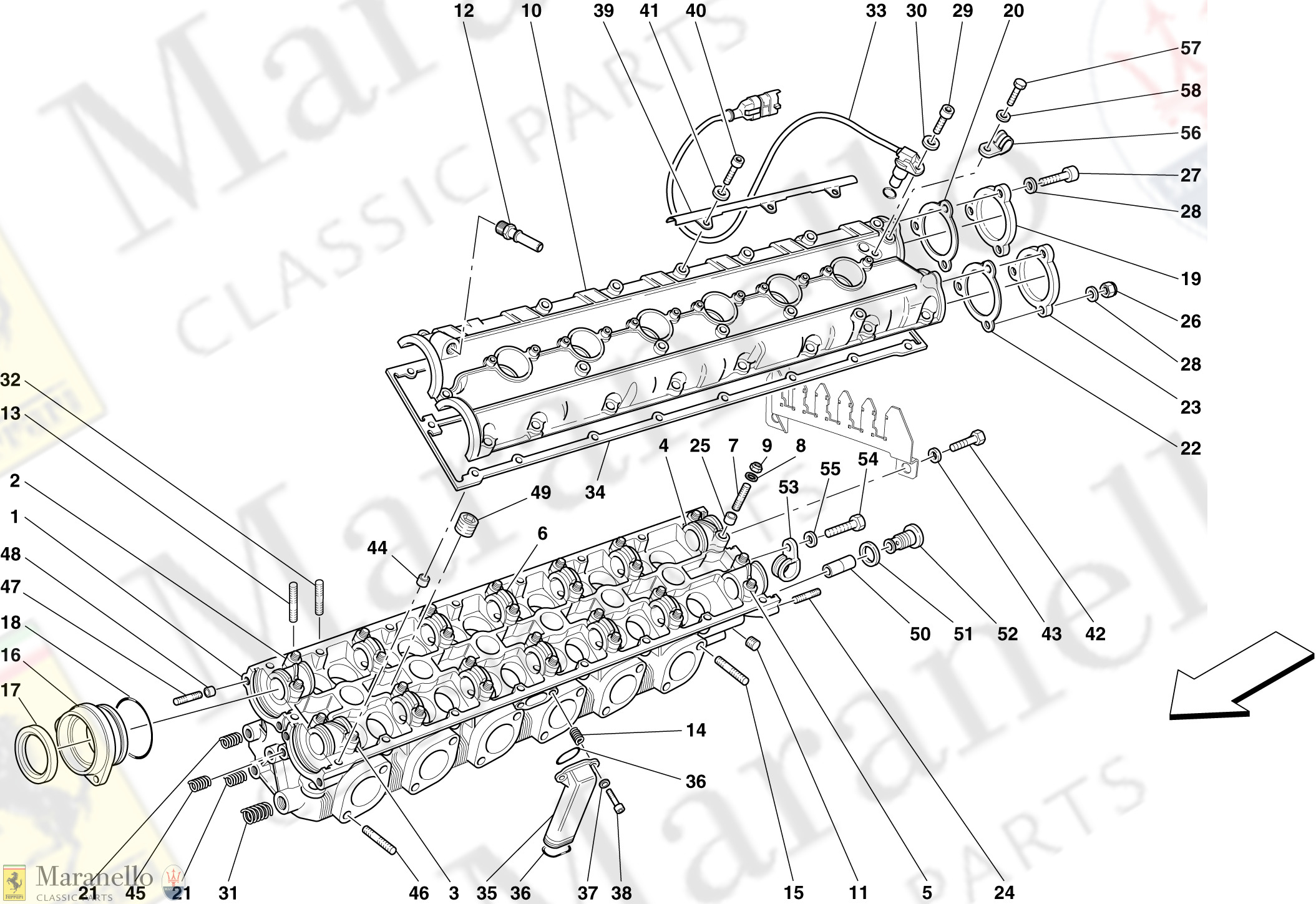 005 - Left Hand Cylinder Head