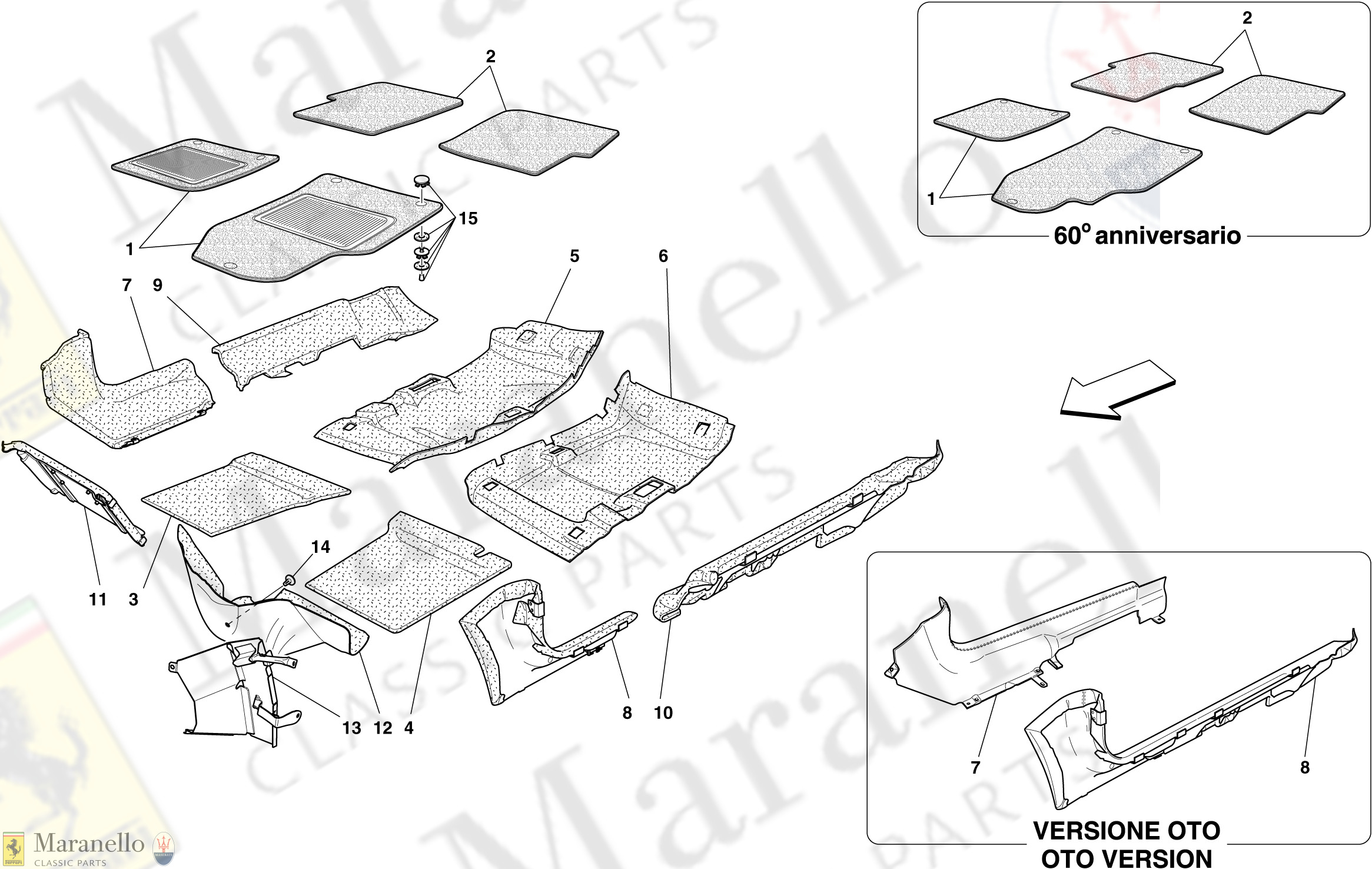 111 - Passenger Compartment Trim And Mats