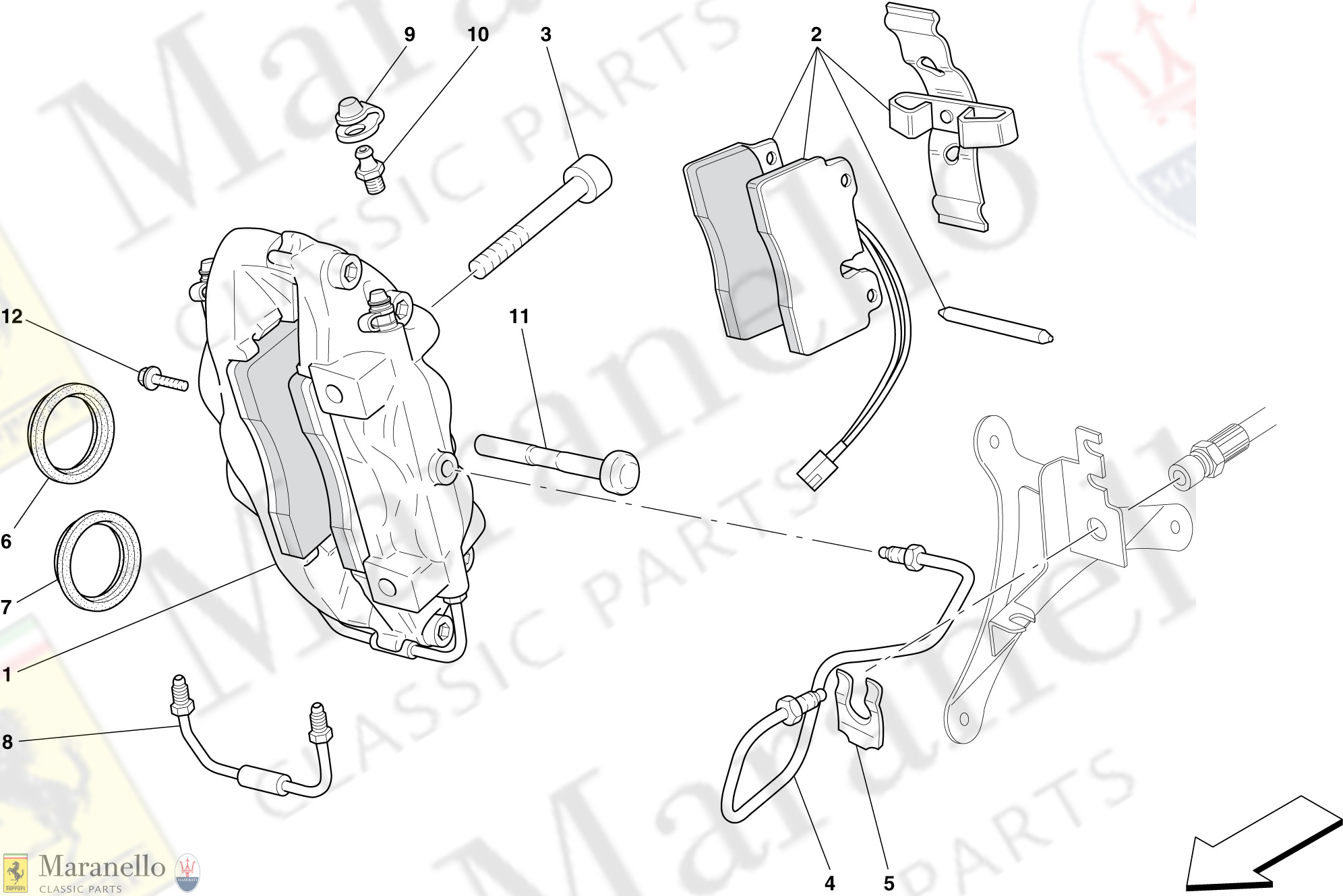 047 - Front Brake Calliper