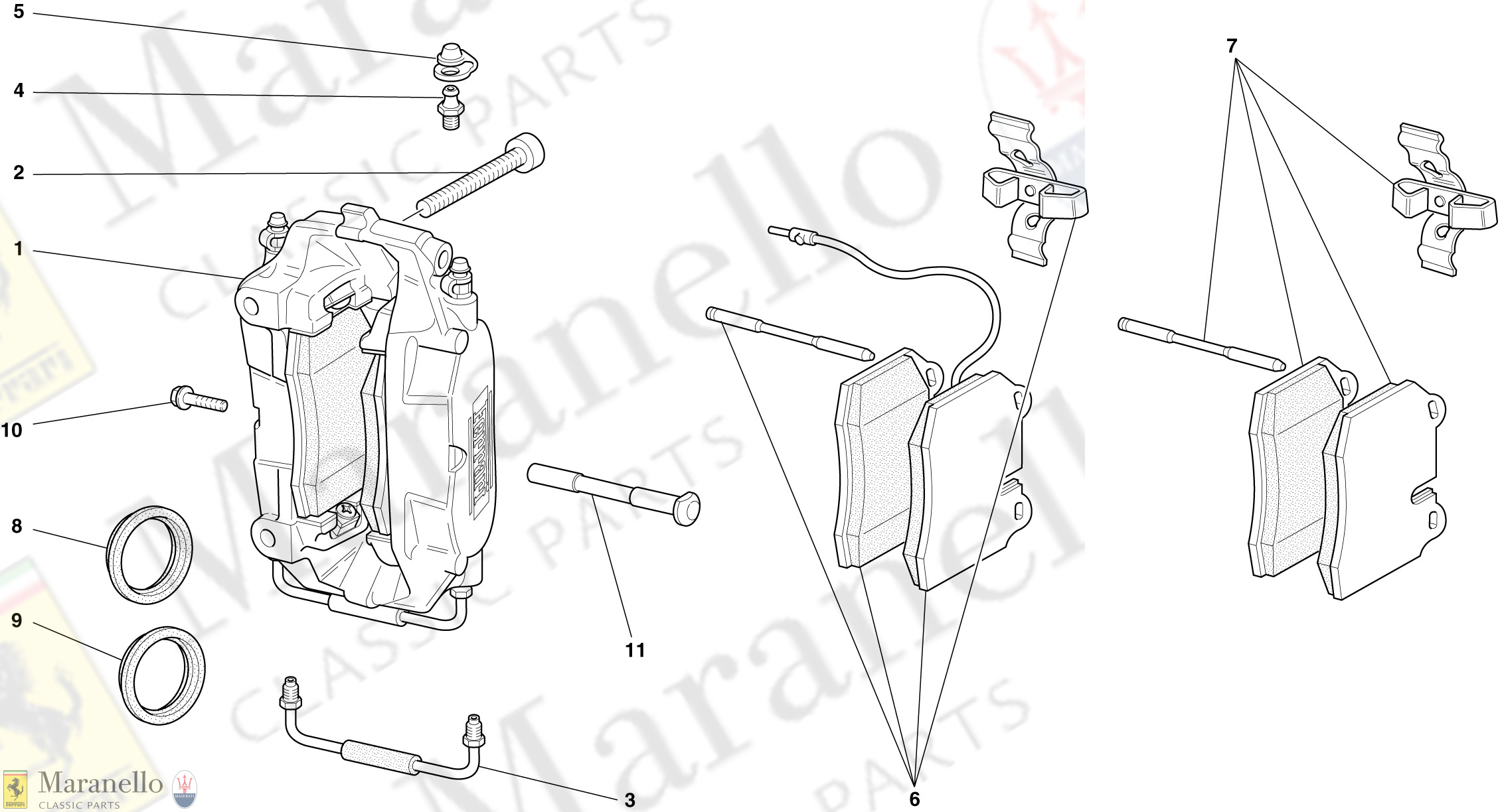 039 - Front And Rear Brake Callipers