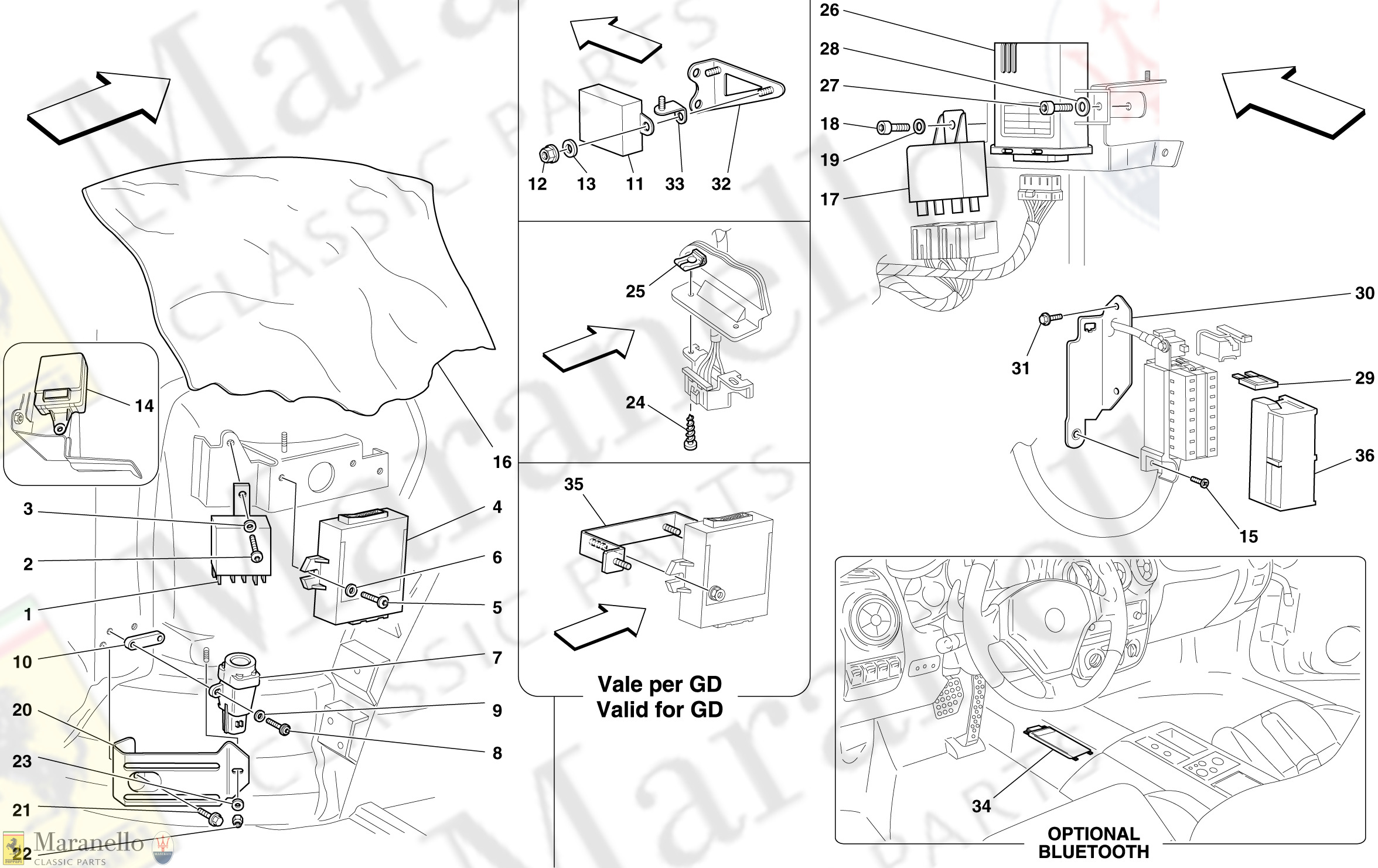 144 - Front Passenger Compartment Ecus