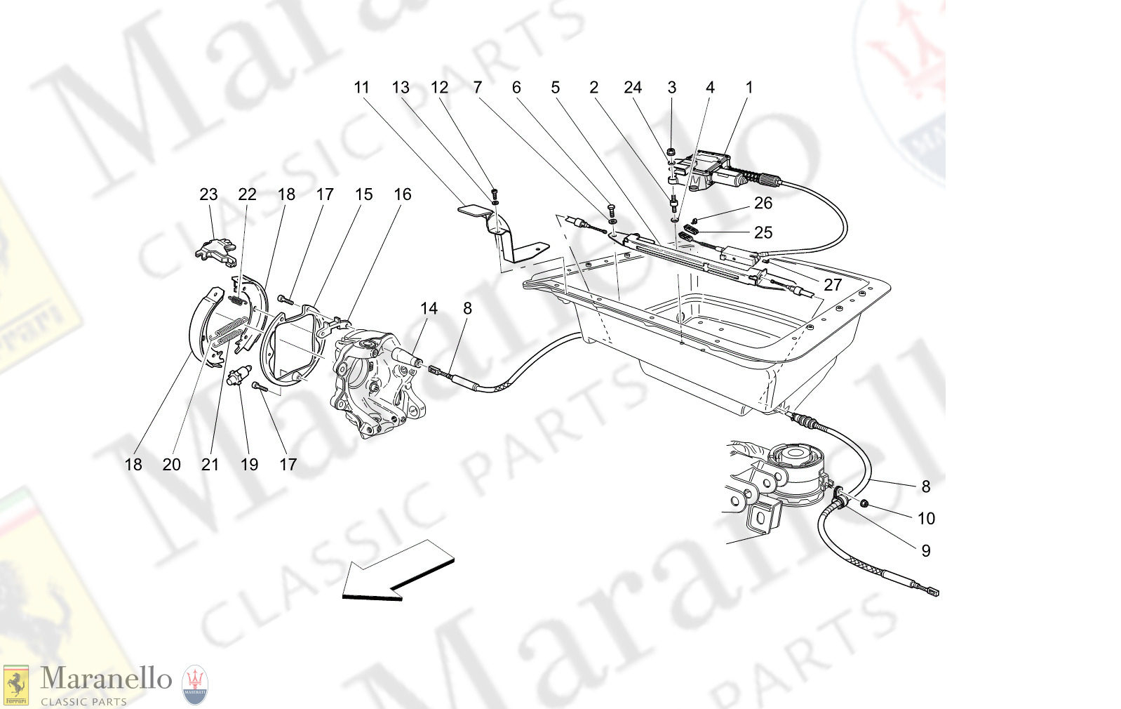 04.30 - 12 - 0430 - 12 Parking Brake