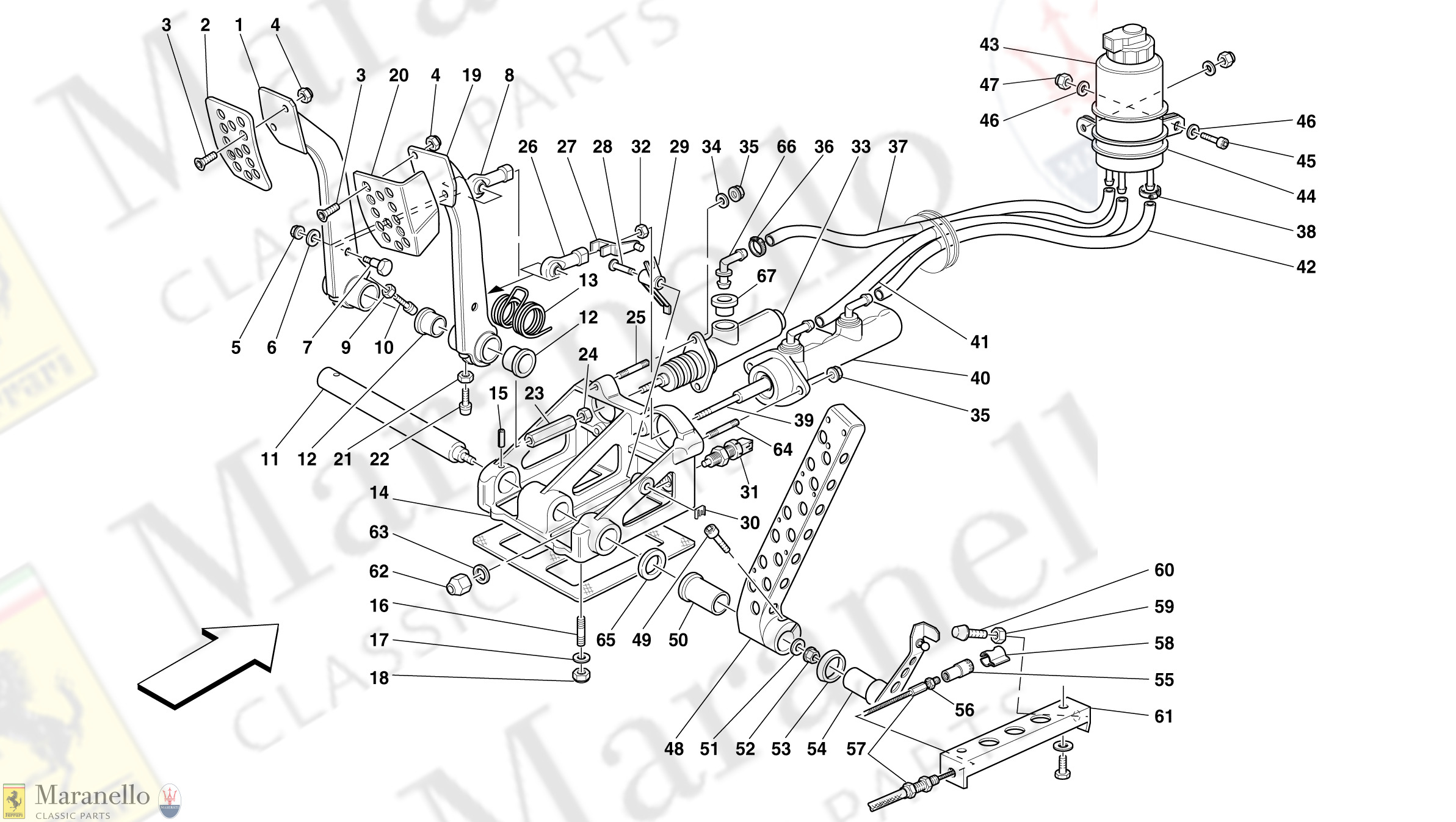 026 - Pedal Assy