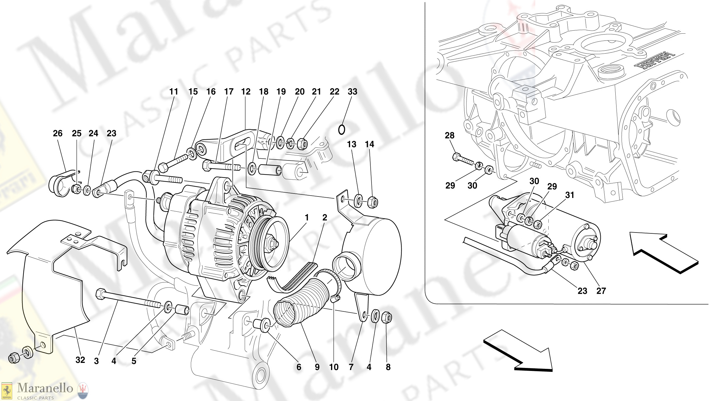 047 - Alternator And Starting Motor