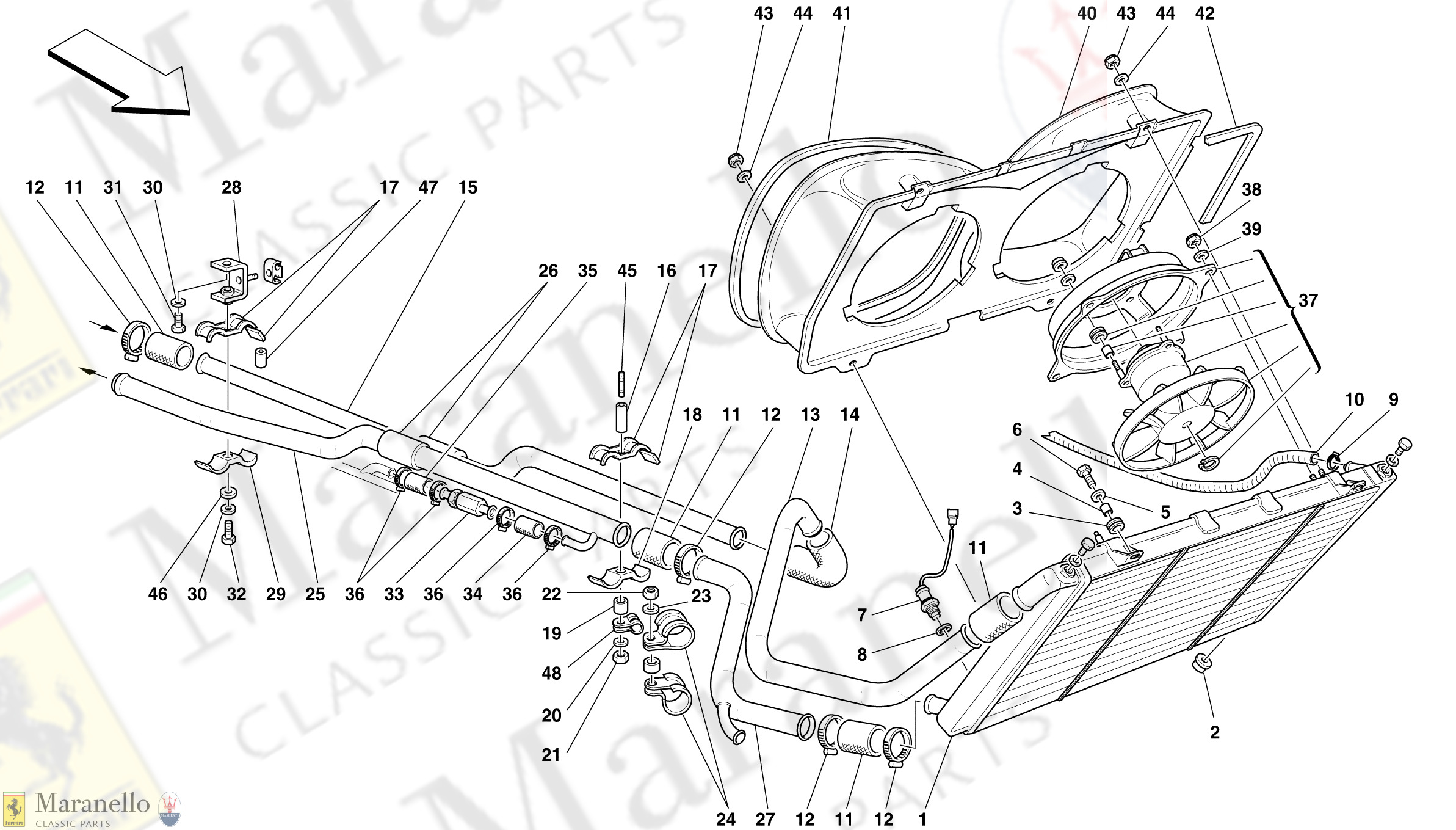 025 - Cooling - Radiator And Pipes