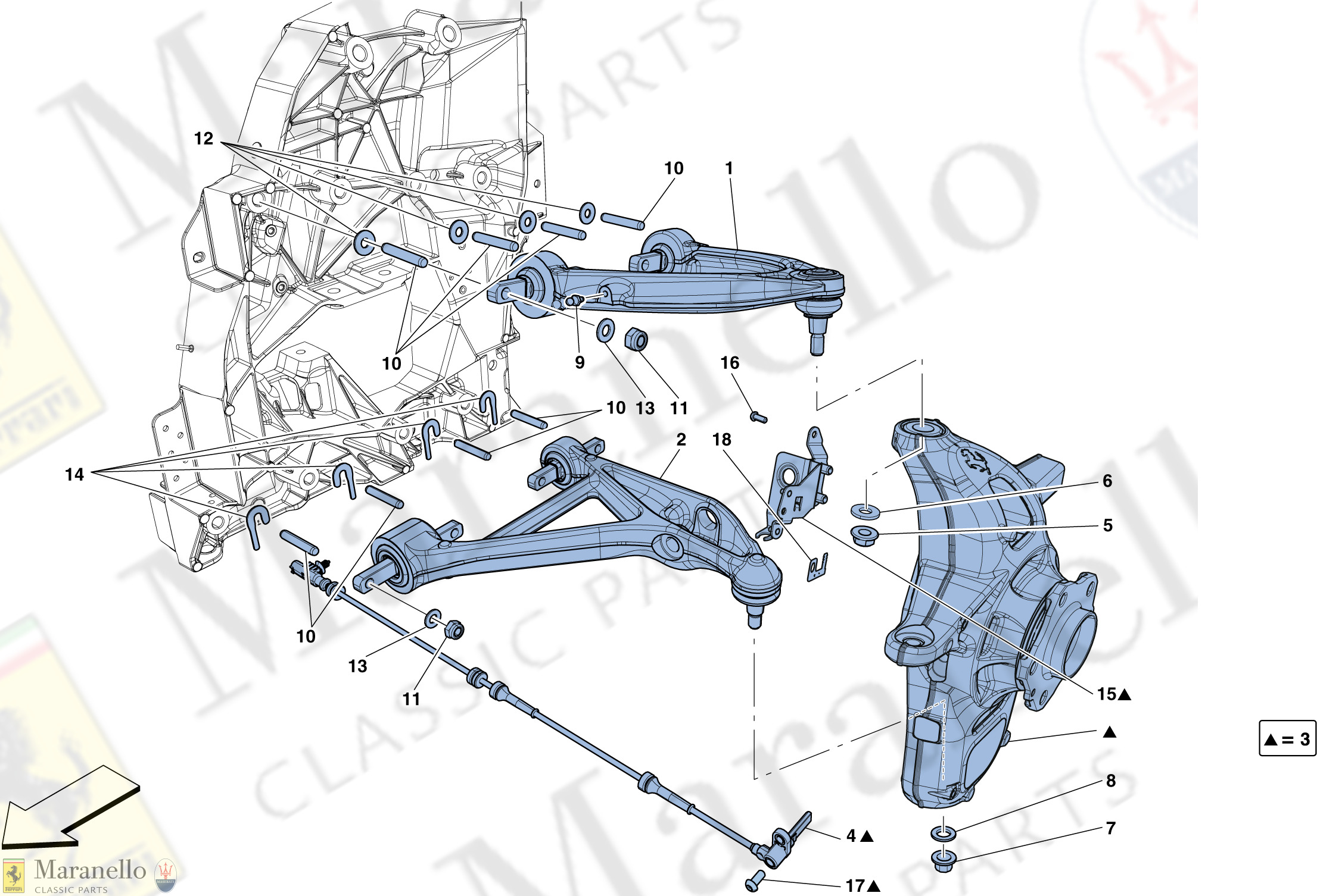 034 - Front Suspension - Arms