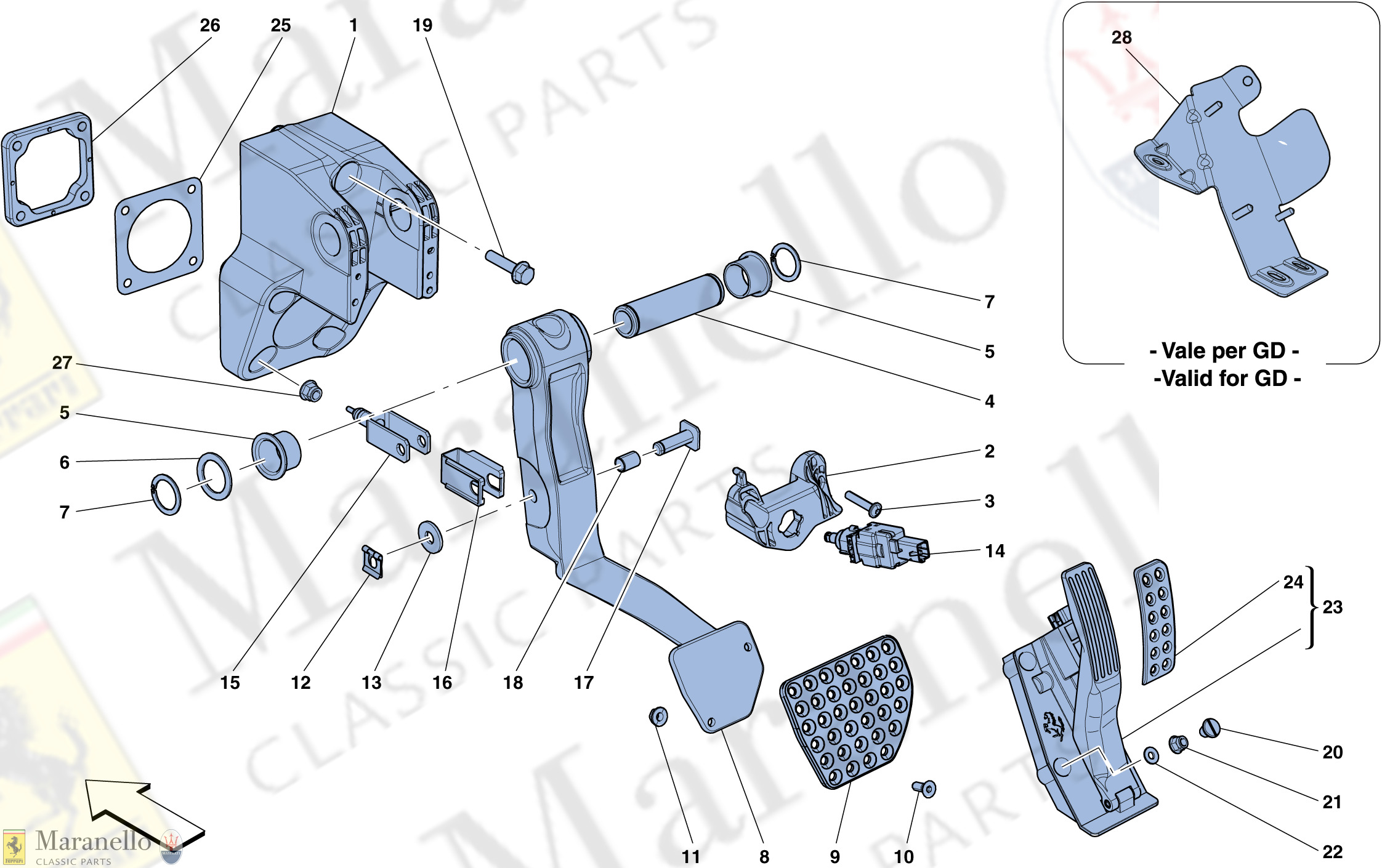 023 - Complete Pedal Board Assembly