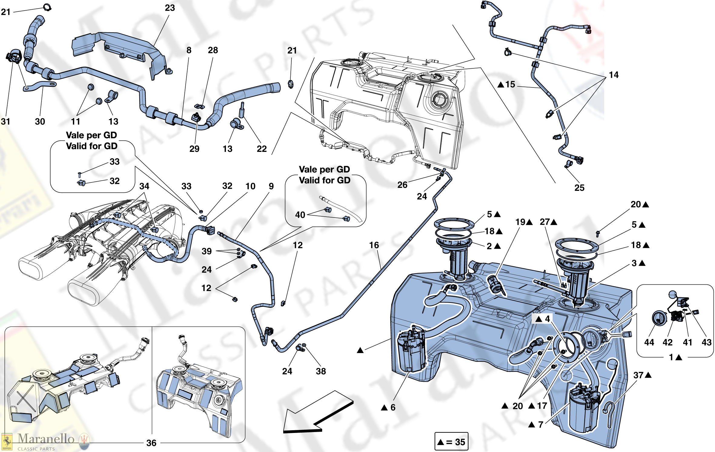 009 - Fuel Tank, Fuel System Pumps And Pipes