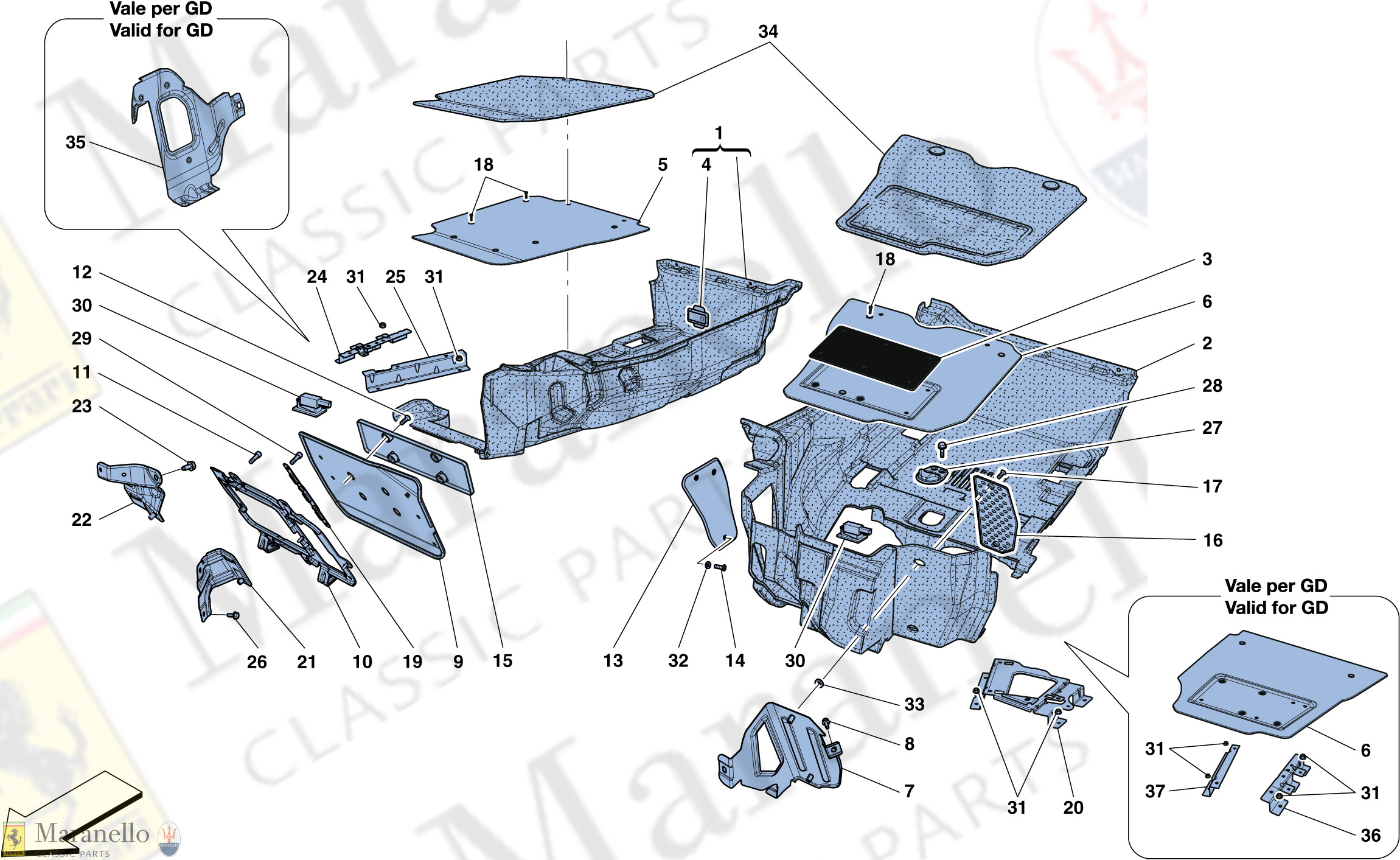 108 - Passenger Compartment Mats