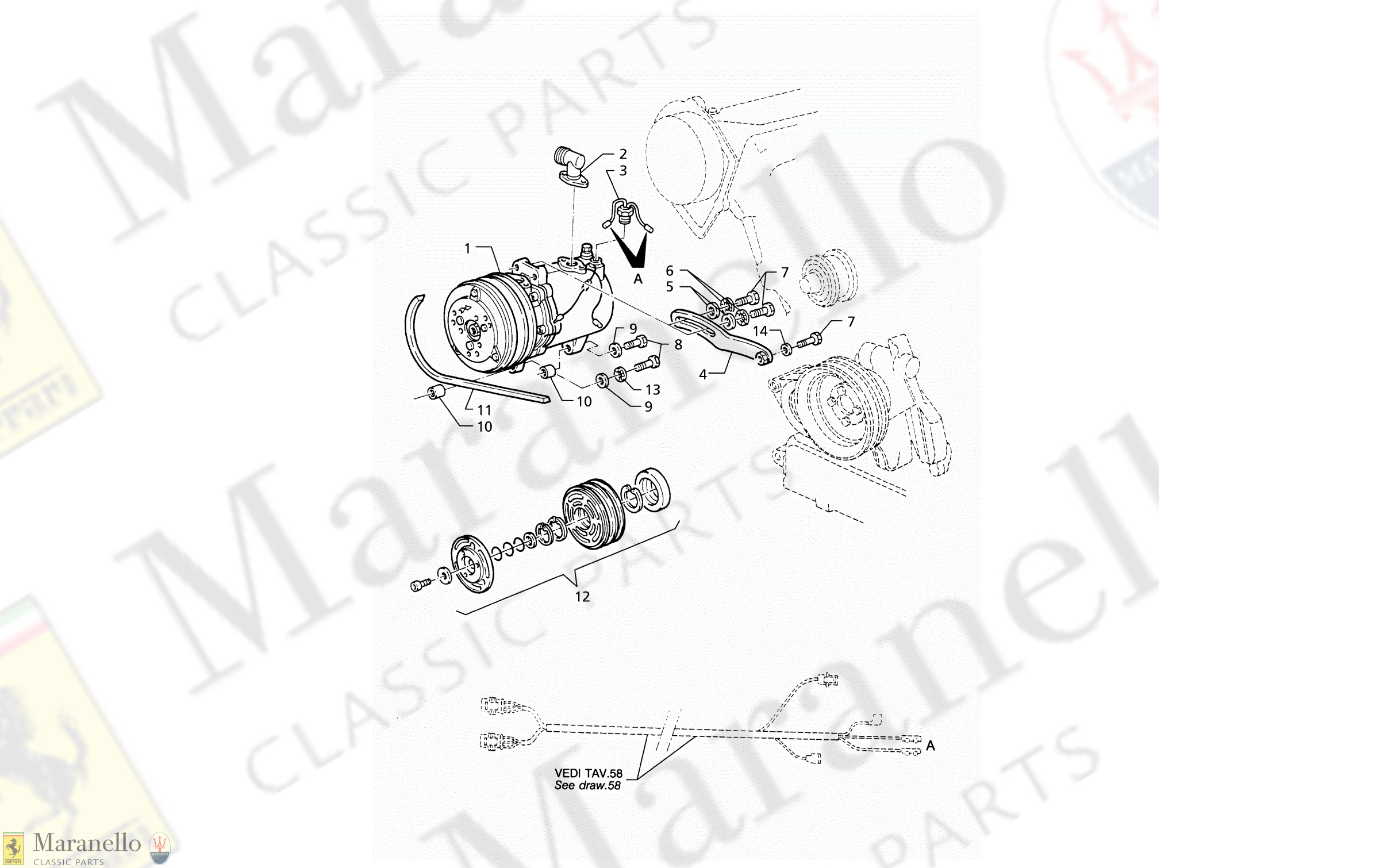 C 21.1 - C 211 - Air Compressor And Brackets