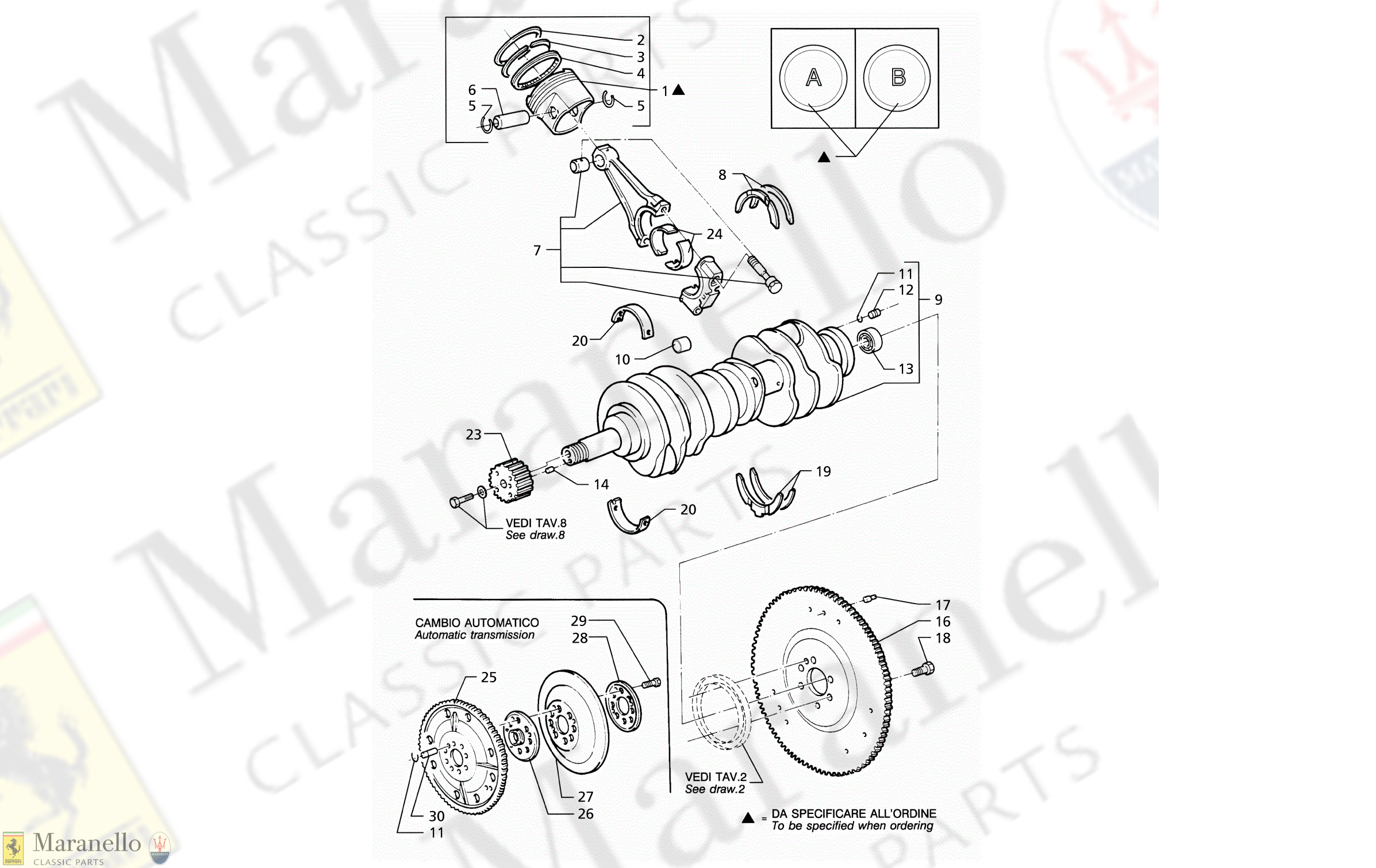 C 5 - Crankshaft, Pistons, Connecting Rods And Flywheel