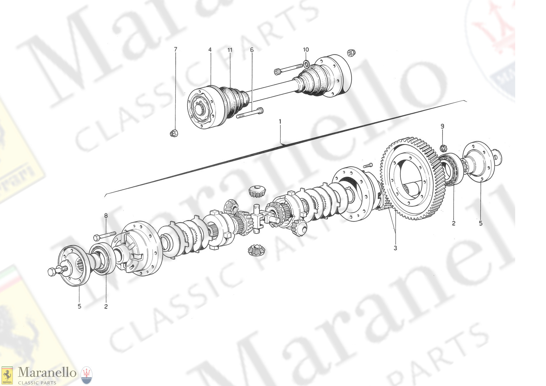 030 - Differential And Axle Shafts