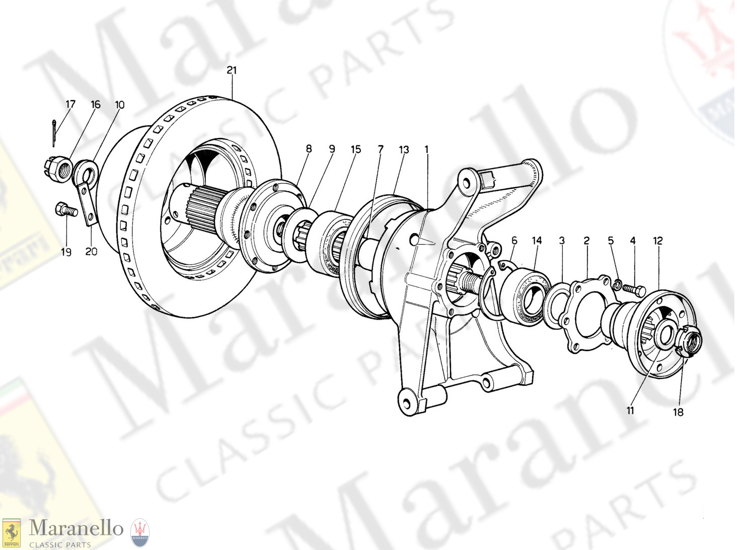 Ferrari Part 700477 Washer Maranello Classic Parts 4469