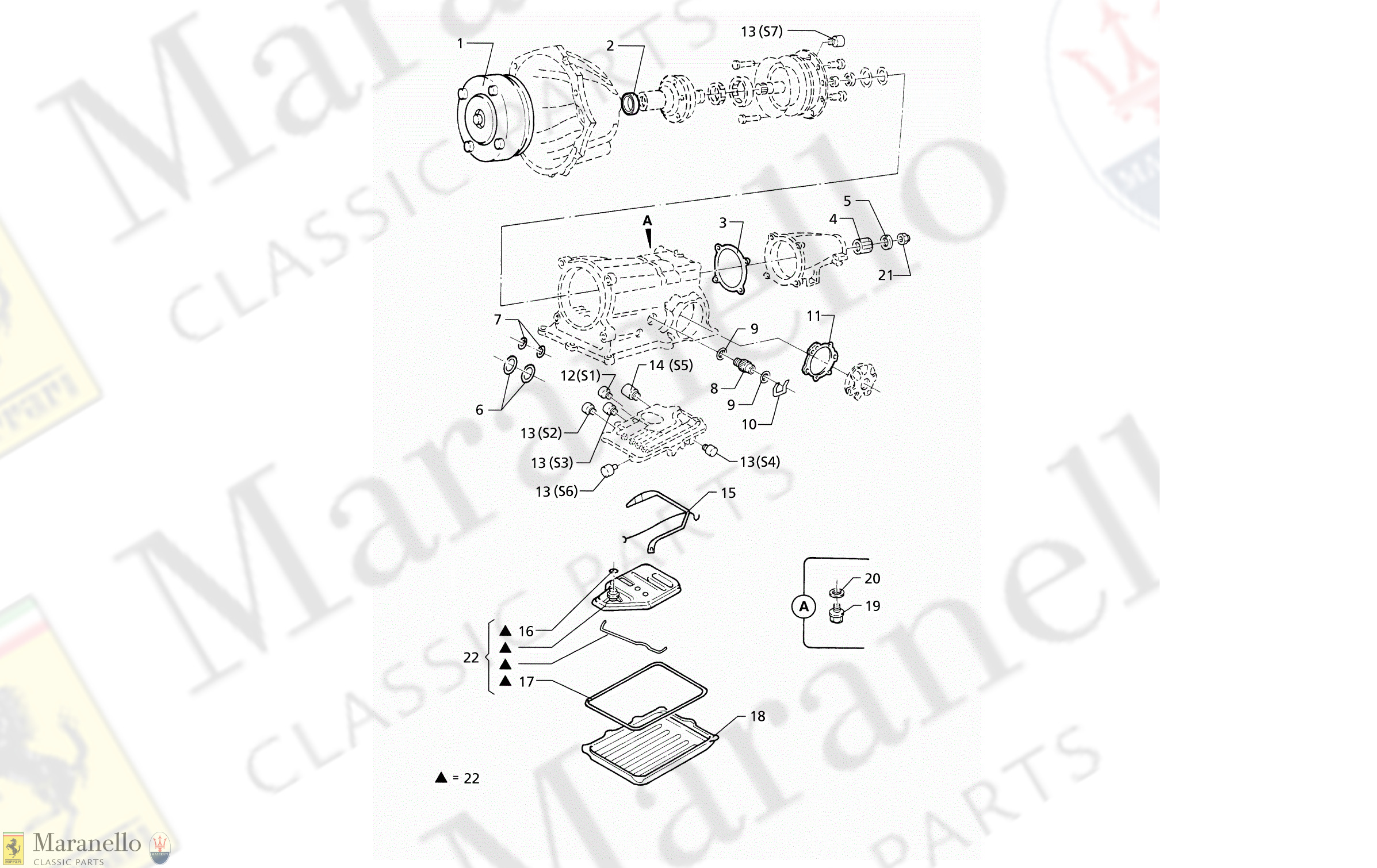 C 28.2 - C 282 - Automatic Transmission - Internal Parts