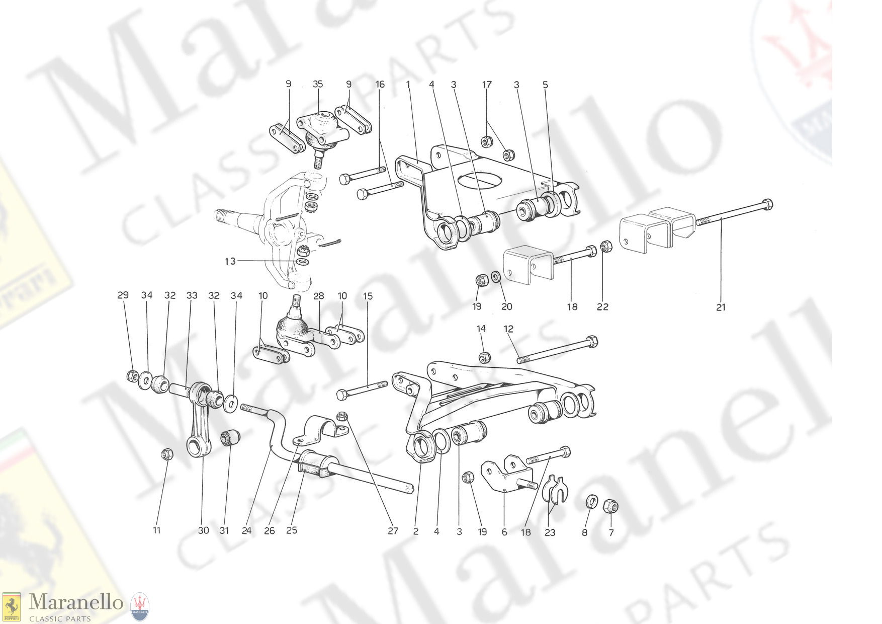 038 - Front Suspension - Wishbones