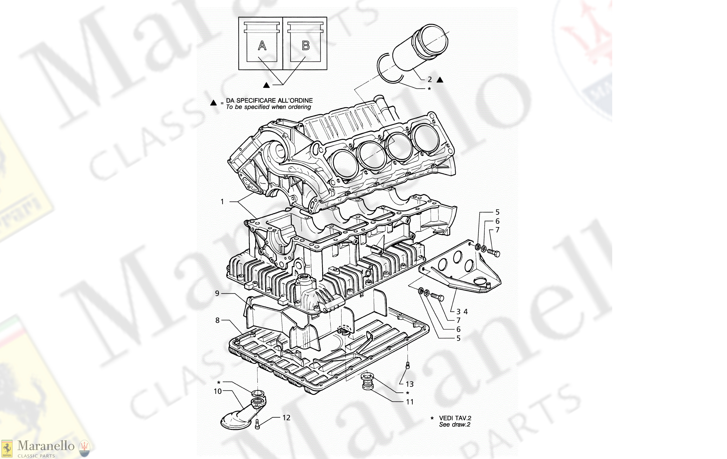 C 3 - Engine Block And Oil Sump