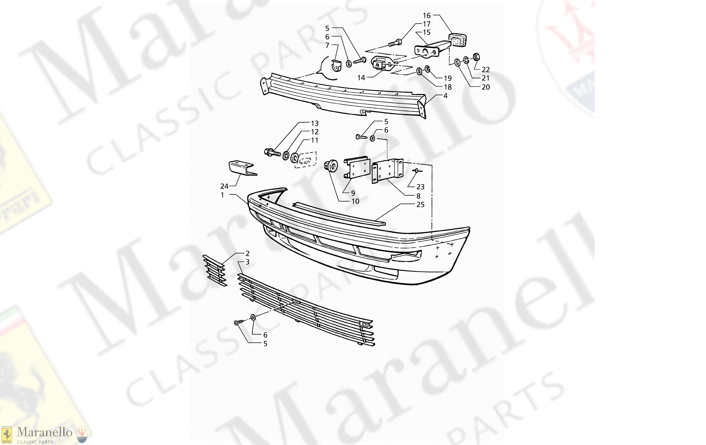 C 53 - Front Bumper