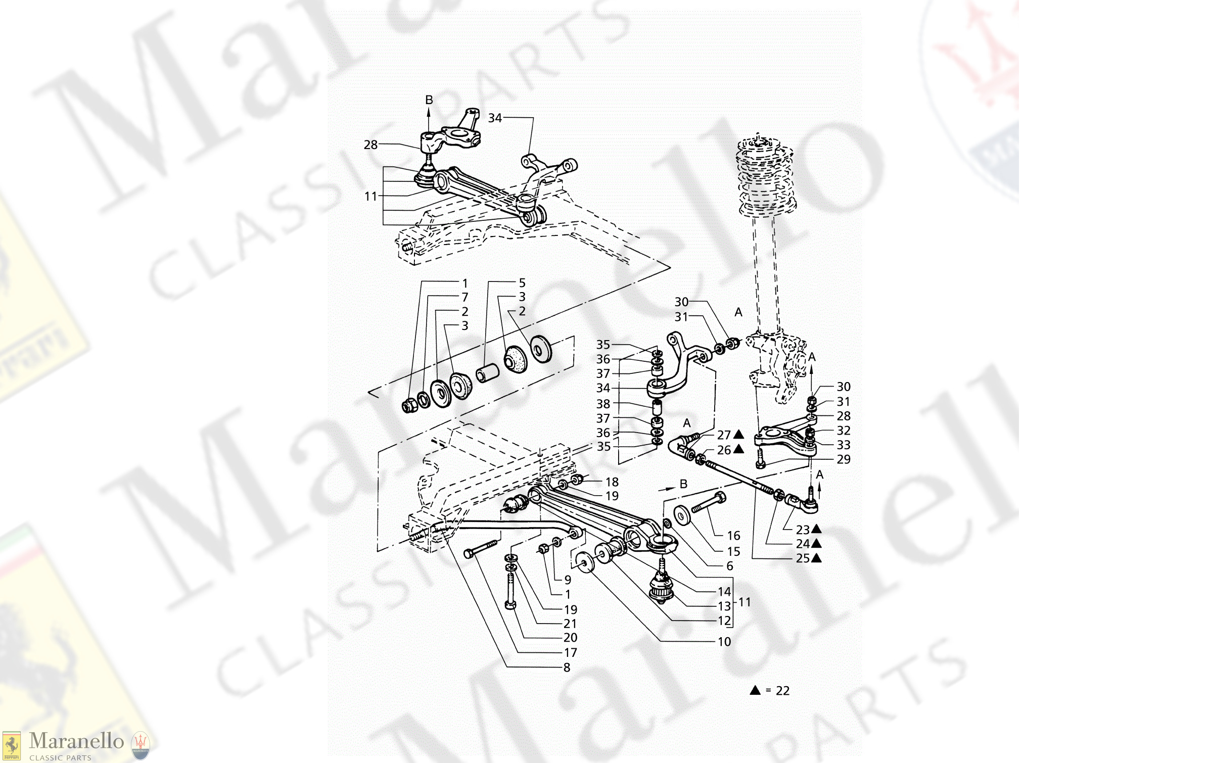 C 34 - Front Suspension