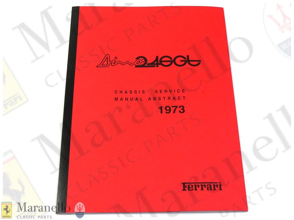 246 Chassis Service Manual (1972 Editon)