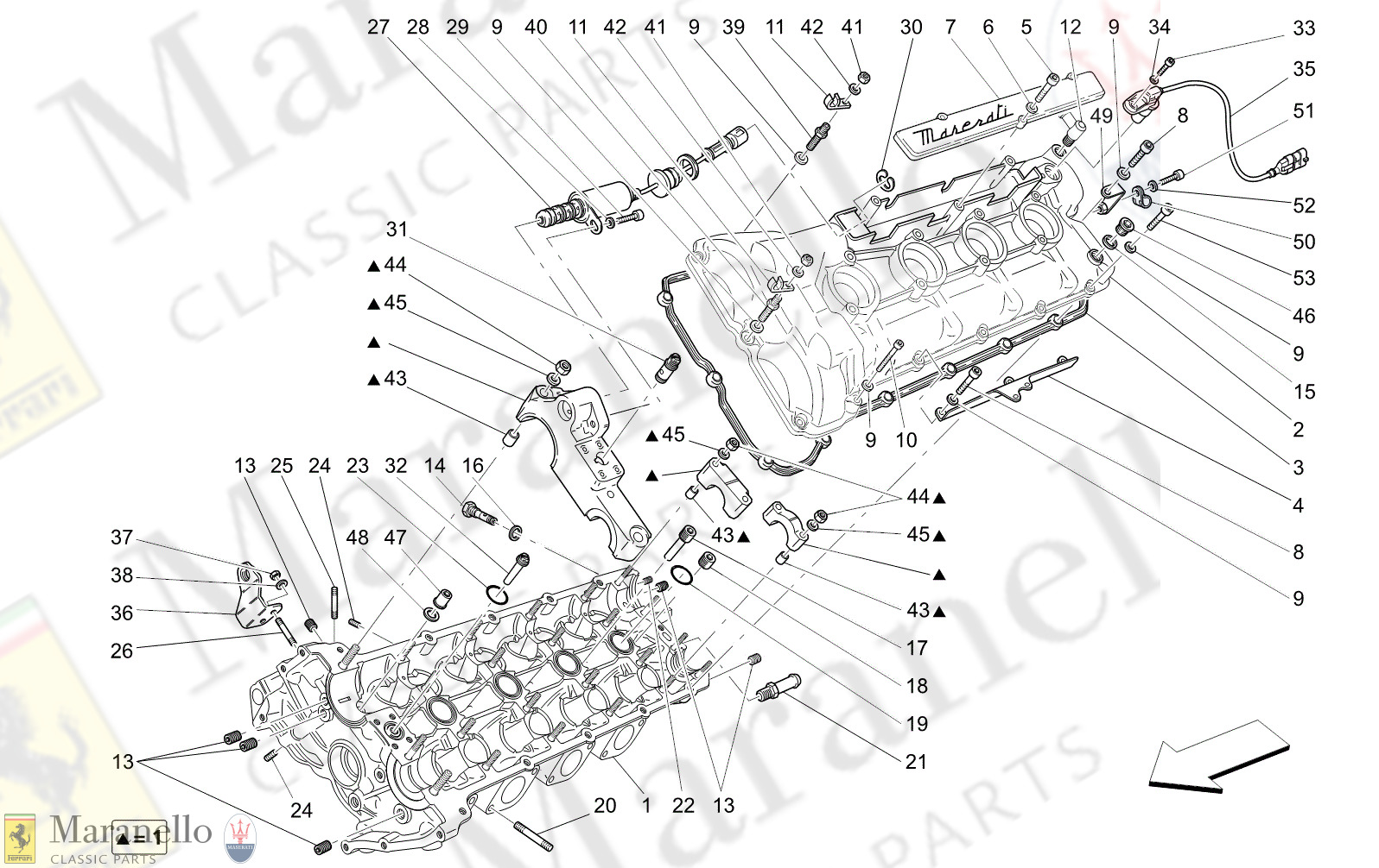 M1.21 - 12 - M121 - 12 Lh Cylinder Head