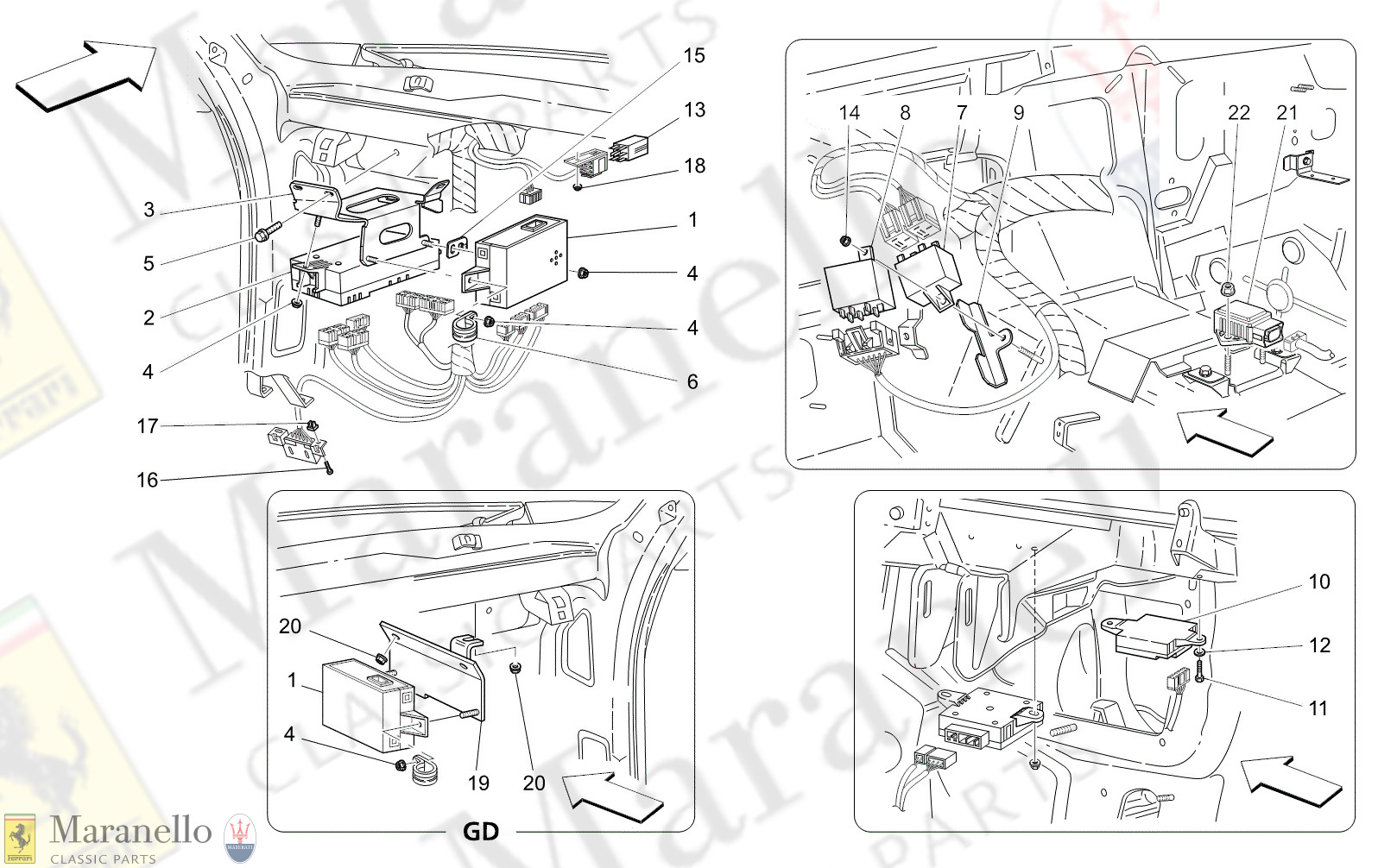 C8.74 - 12 - C874 - 12 Passenger Compartment Control Units