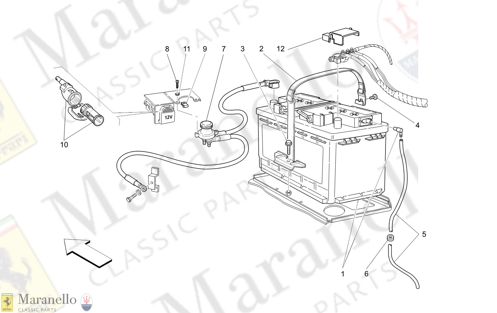 M8.20 - 12 - M820 - 12 Battery