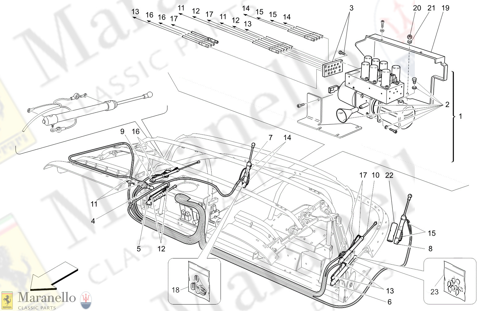 C9.88 - 12 - C988 - 12 Electrical Capote: Hydraulic System