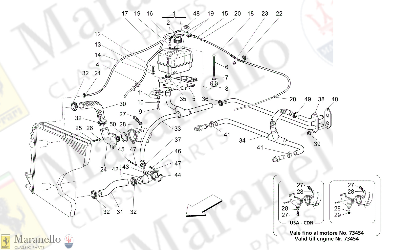 M1.71 - 12 - M171 - 12 Cooling System: Nourice And Lines