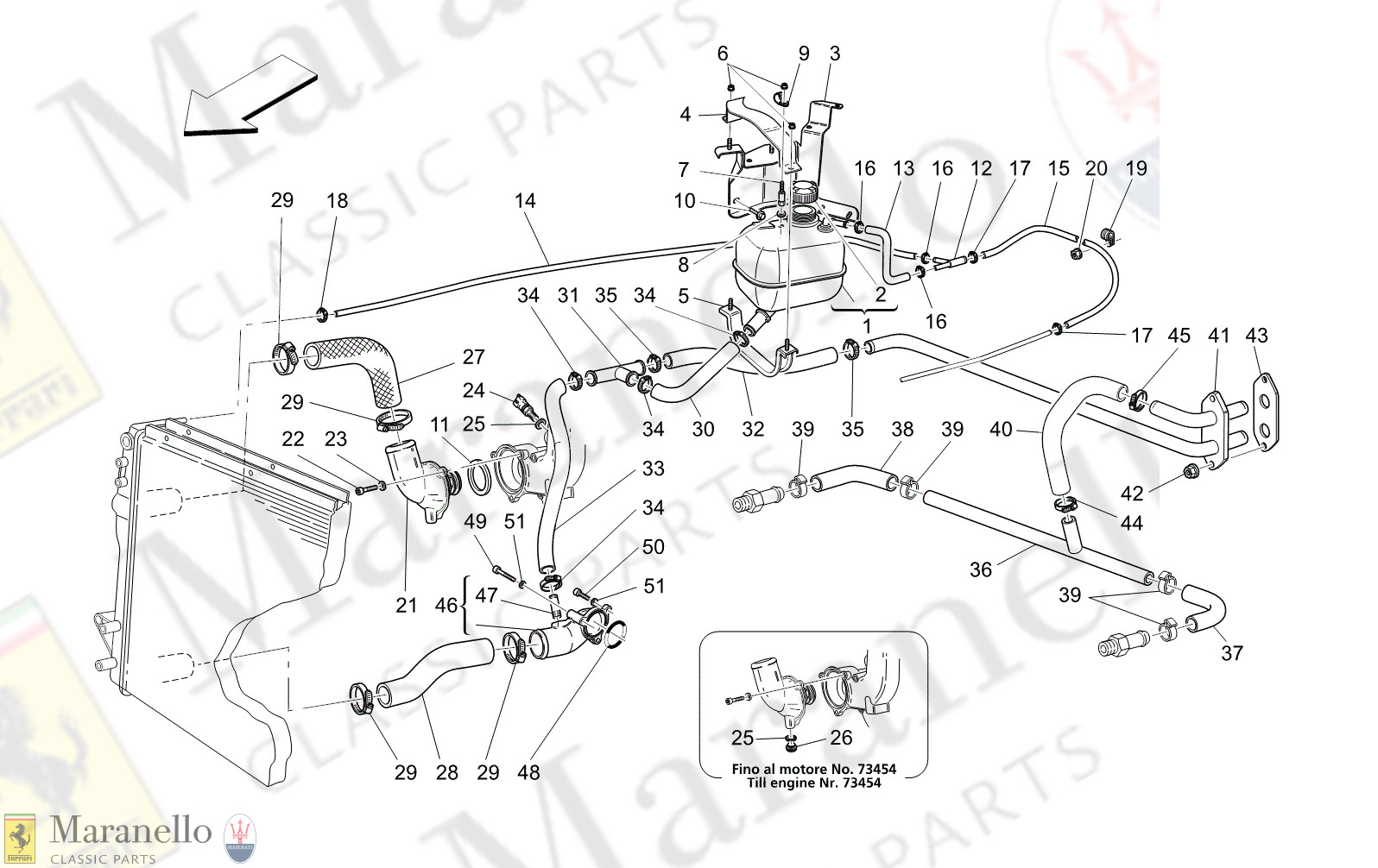 M1.71 - 22 - M171 - 22 Cooling System: Nourice And Lines