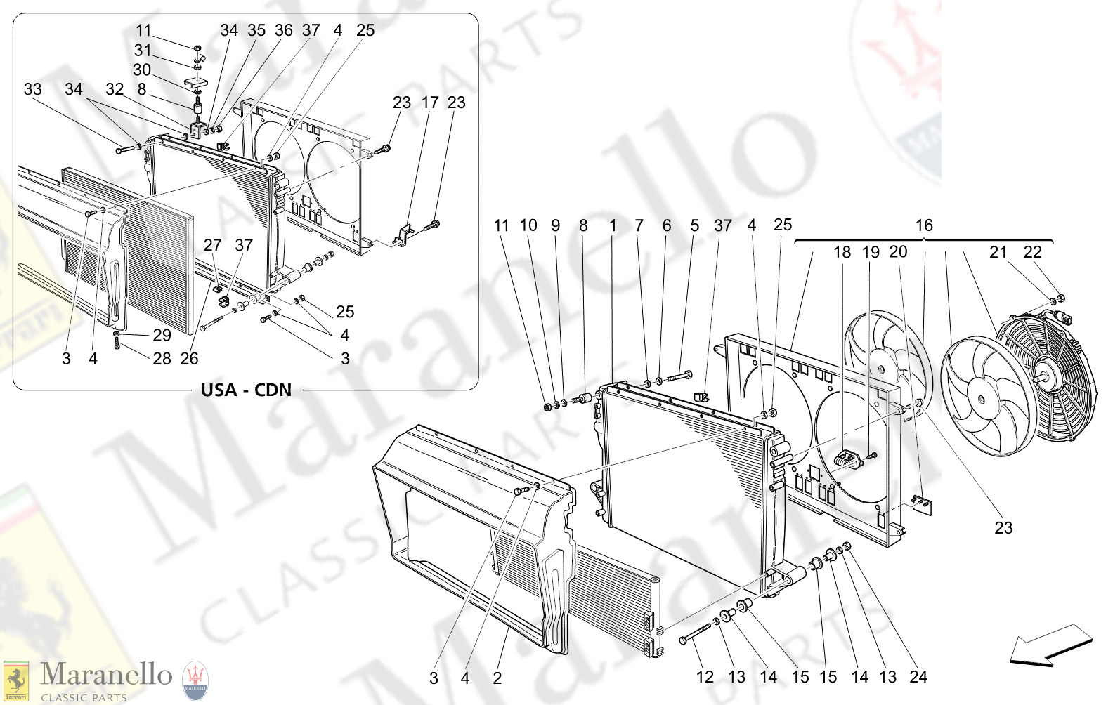 M1.70 - 12 - M170 - 12 Cooling: Air Radiators And Ducts