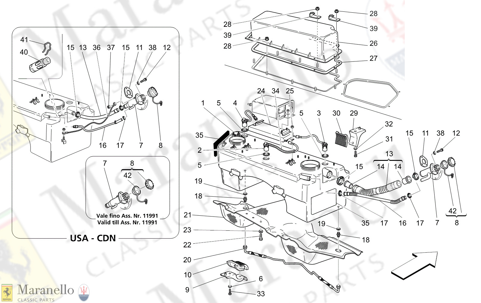 M1.42 - 12 - M142 - 12 Fuel Tank