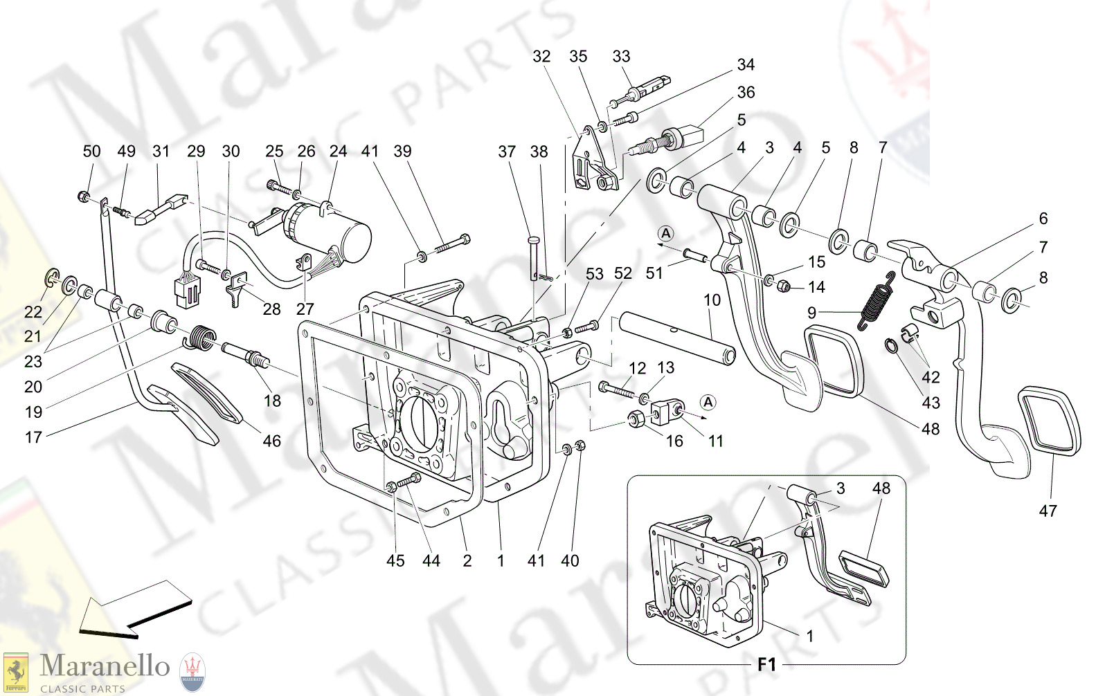 M5.20 - 12 - M520 - 12 Complete Pedal Board Unit