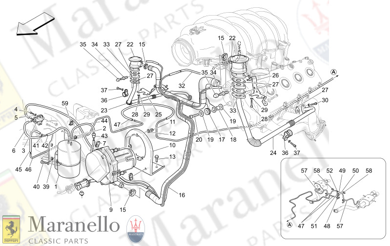 01.50 - 1 ADDITIONAL AIR SYSTEM       Available with Sport GTS VersionAwards Edition Version