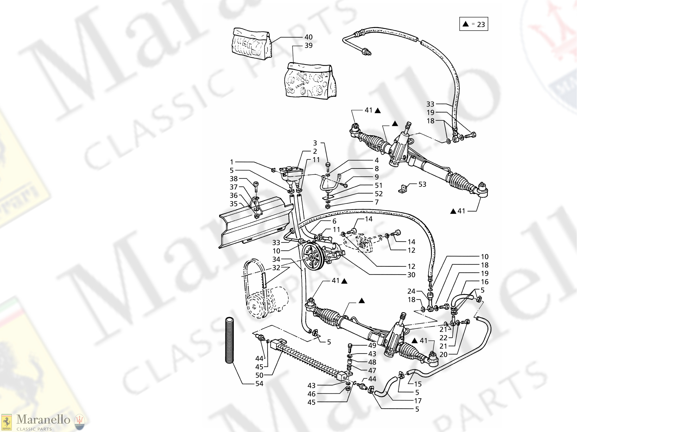 033 - POWER STEERING SYSTEM (L.H.DRIVE - R.H. DRIVE