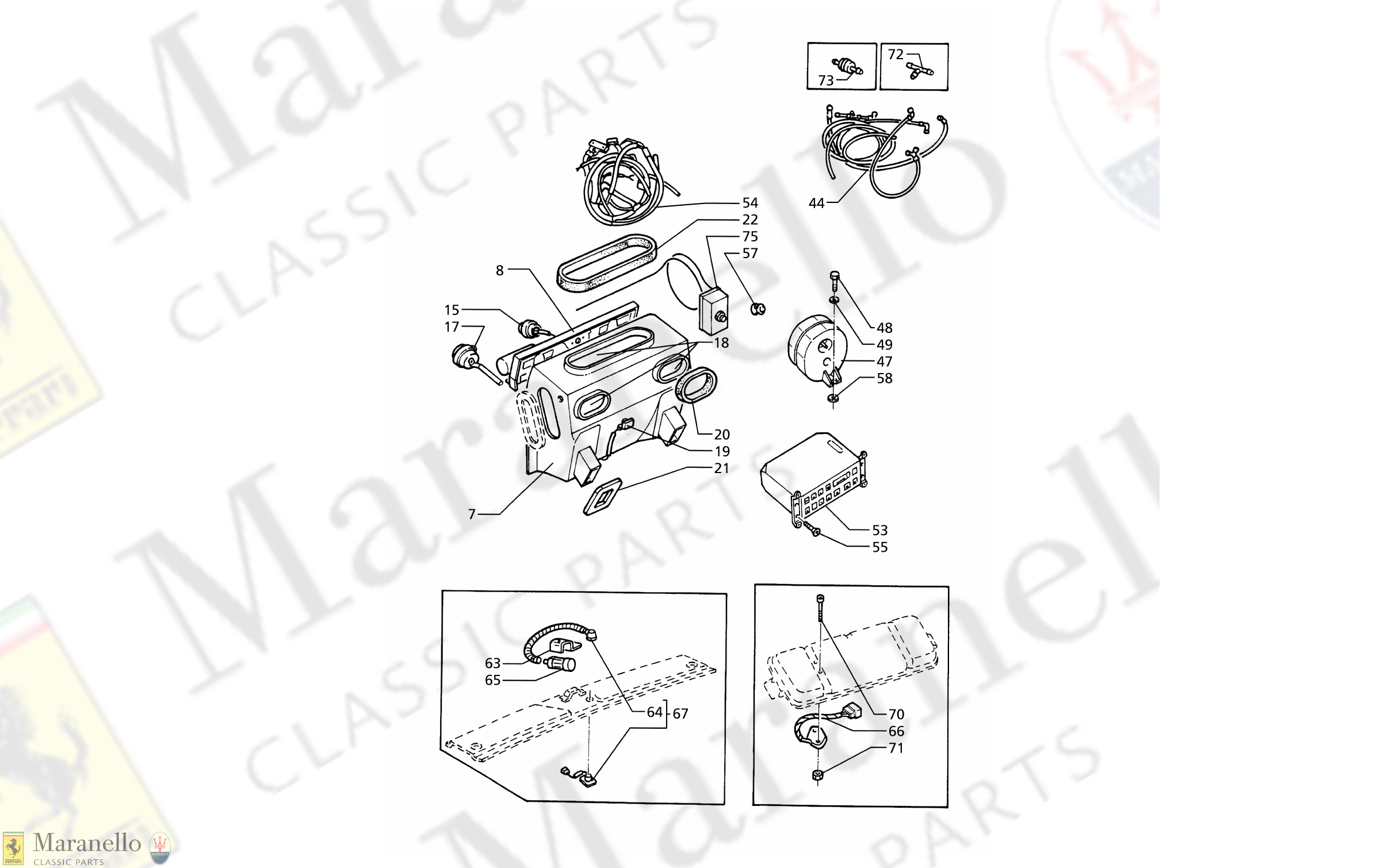 72.1 - AUTOMATIC AIR CONDITIONER ASSY (RIGHT H.D.)