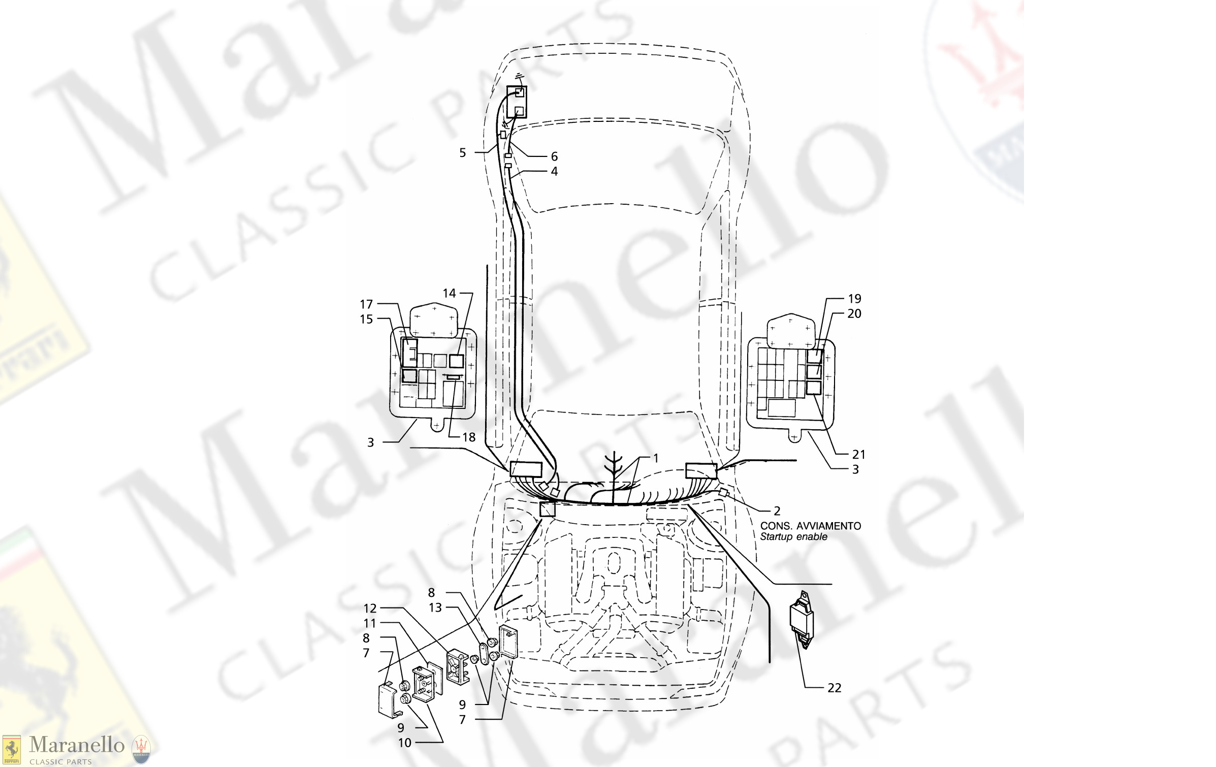 59.2 - ELECTRICAL SYSTEM DASHBOARD AND BATTERY (LE