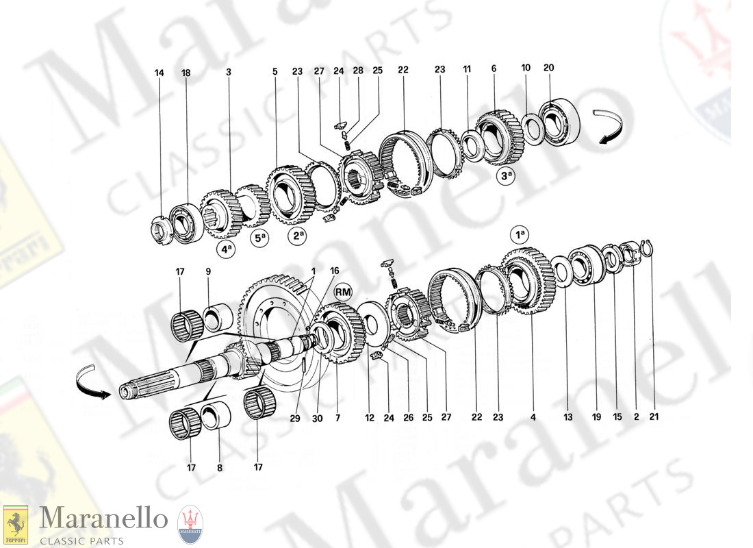 022 - Lay Shaft Gears