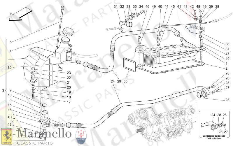 M1.60 - 1 LUBRICATION SYSTEM CIRCUIT AND COLLECTION