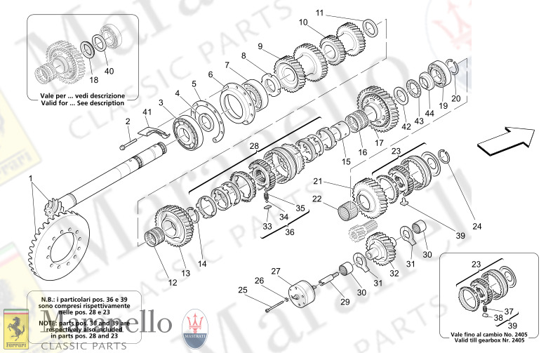 M3.12 - 1 LAY SHAFT GEARS